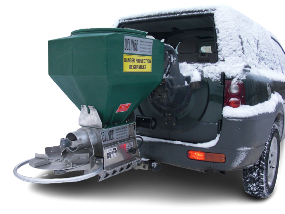 self-mounted ball hitch spreader