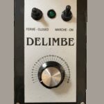 Boitier de commande de réglage largeur pour distributeur anti-limace T24/T28, spécial déchaumeur et semoir à engrais.