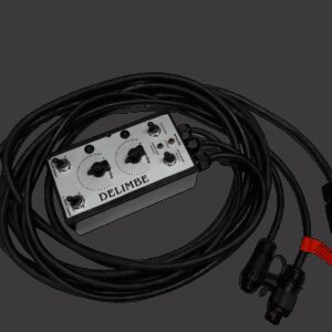 Boitier DPA ISO avec prise d'information vitesse par la prise 7 plots en cabine du tracteur.