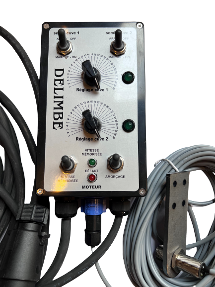 Boitier DPA avec prise d'information vitesse par capteur