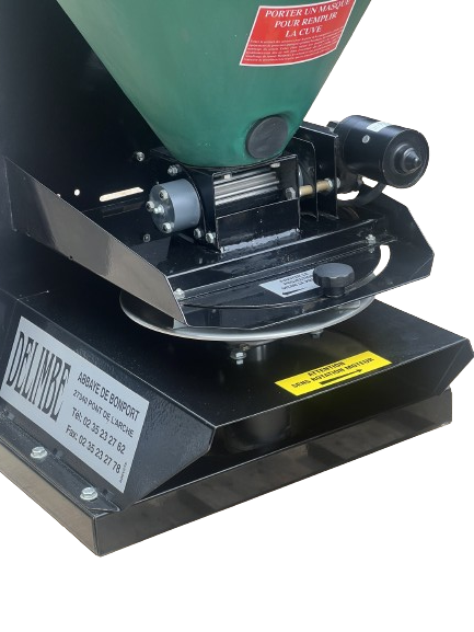 Esparcidor de babosas y semillas pequeñas T24 adaptado al sistema DPA,